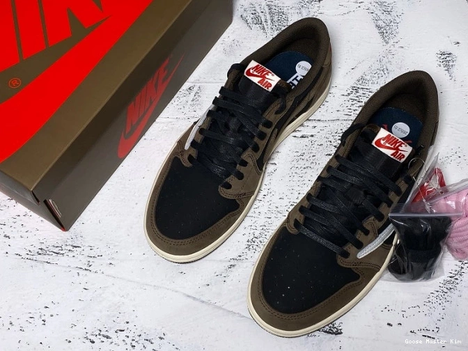 Mocha x SP Travis Dark Scott CQ4277-001 OG 1 Low Air Jordan 0729